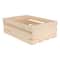 14&#x22; x 9&#x22; Wood Crate with Reinforced Corners by Make Market&#xAE;